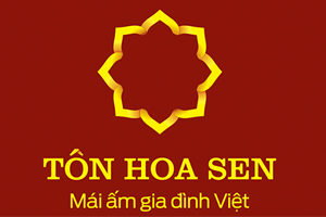 Logo tôn hoa sen